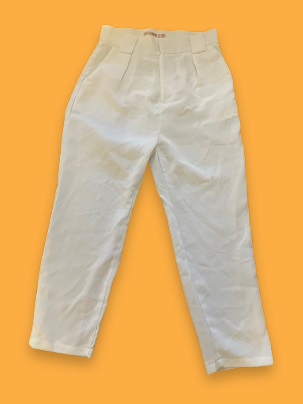 Rubynee Vintage y2k white pant trouser