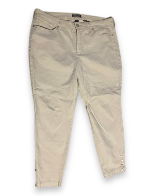 Rubynee Vintage y2k cream chinos trouser in XL