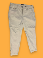 Rubynee Vintage y2k cream chinos trouser in XL