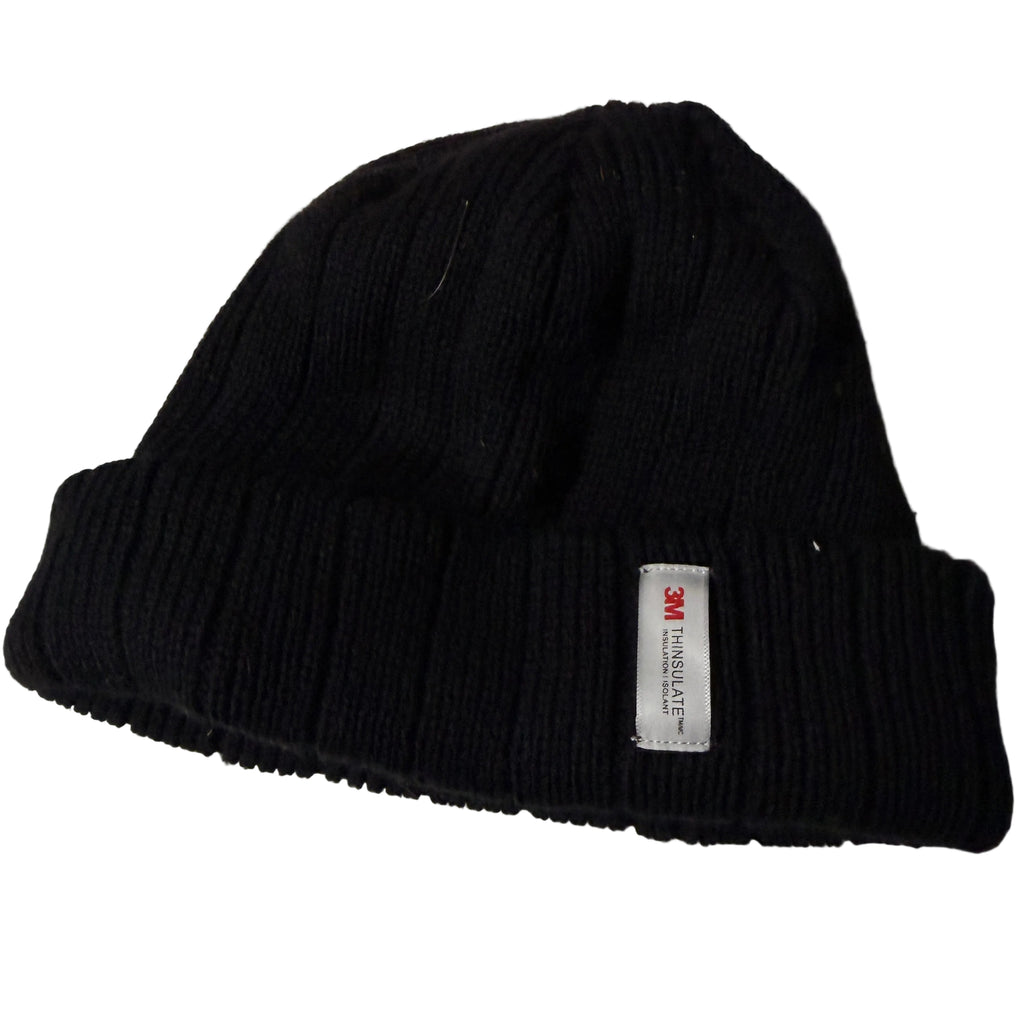 3m Thinsulate unisex Black knit beanie SKU 7219