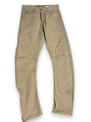 Rubyne Vintage y2k cream chinos trouser in XL