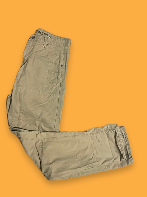 Rubyne Vintage y2k cream chinos trouser in XL