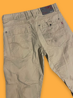 Rubyne Vintage y2k cream chinos trouser in XL