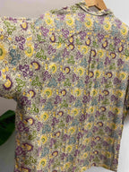 Vintage R exclusive multi floral pattern medium shirt