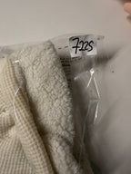 Vintage 32 heat unisex Classic Cream Ribbed Beanie 7225