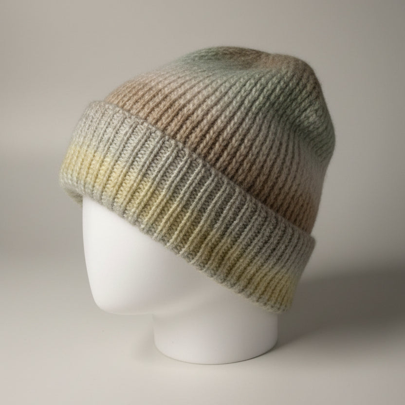 Vintage unisex Barts Amsterdam Multi-color stripe knit beanie SKU 7227
