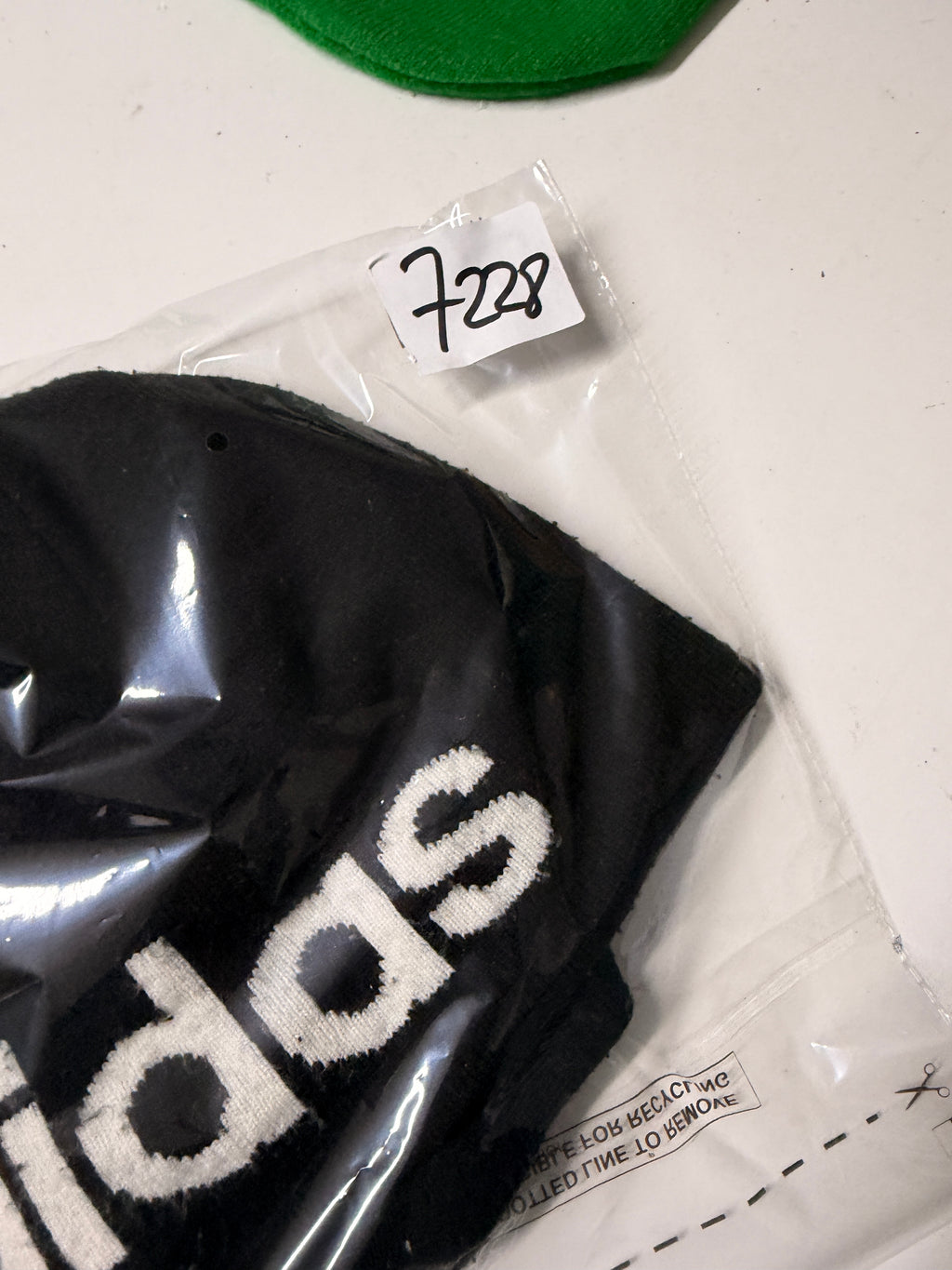 Adidas Black knit beanie SKU 7228