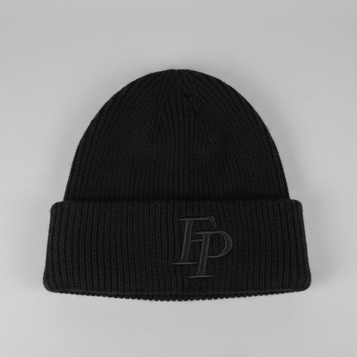 Vintage FP logo crest Black beanie SKU 7231