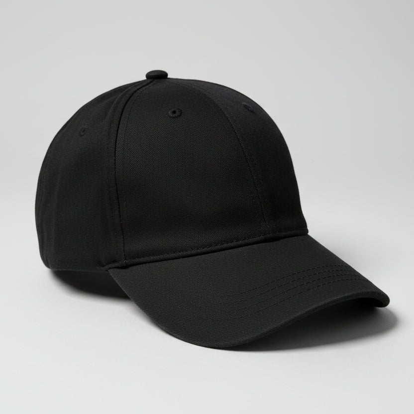 Black Adjustable Baseball Cap SKU 7237