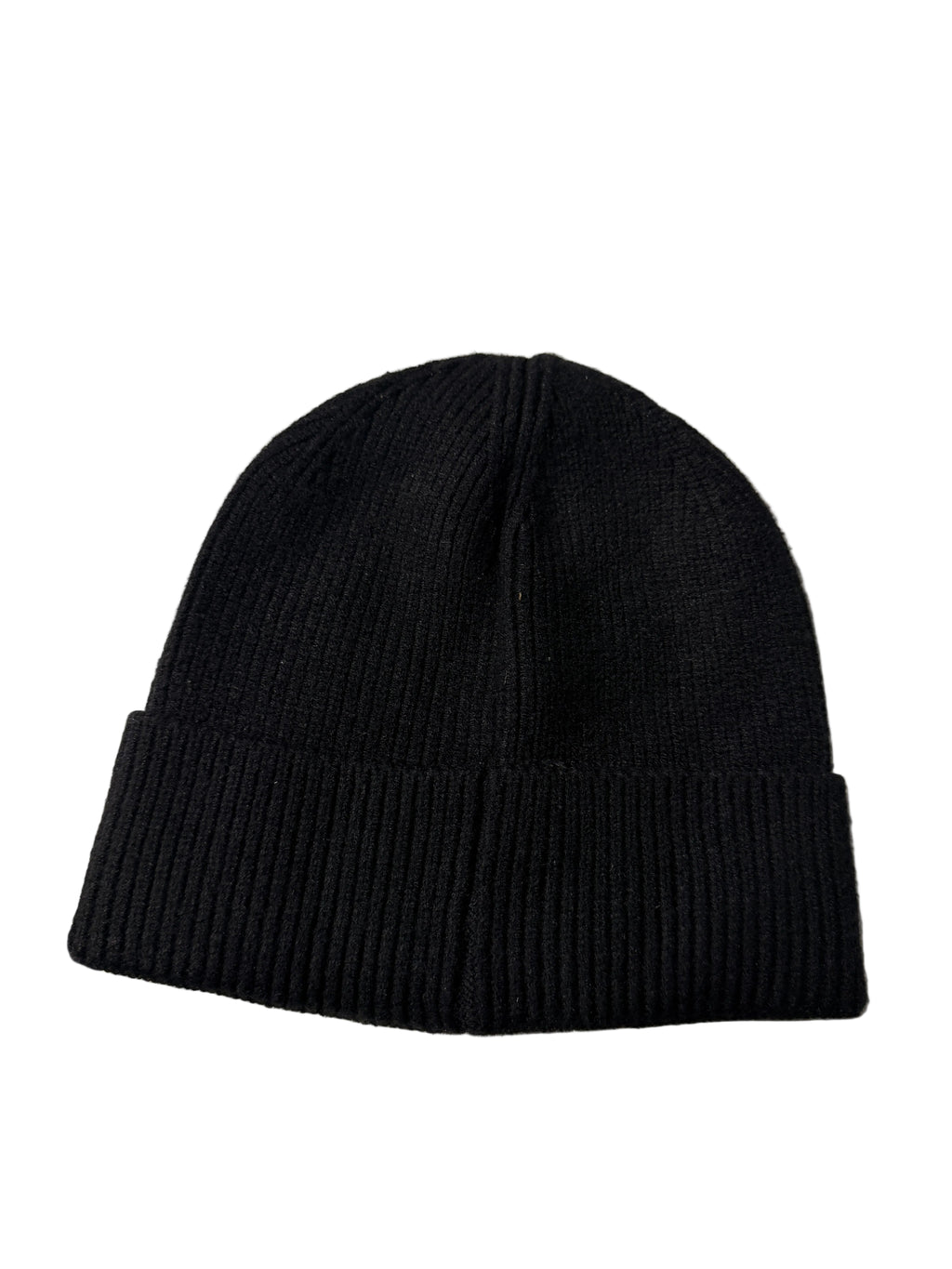 Black knit beanie sku 7245