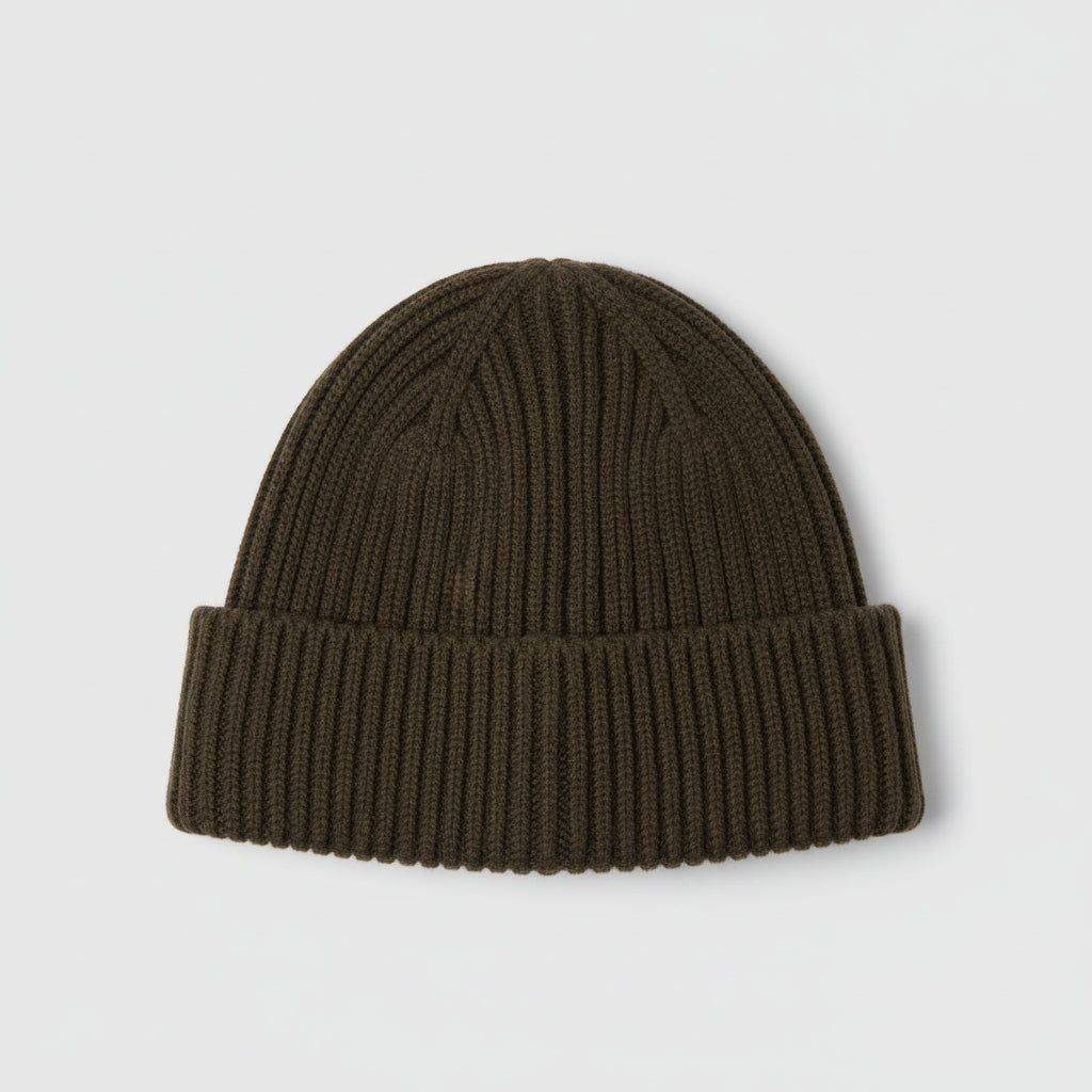 Dark brown beanie SKU 7246