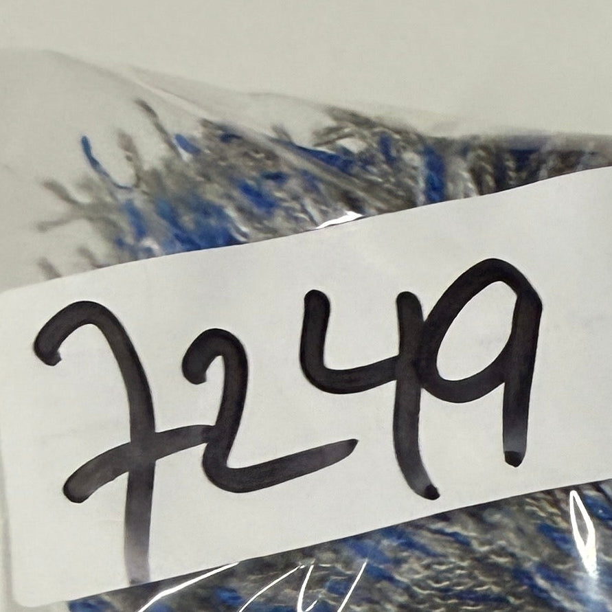 Brigg Aol sports Grey and blue stripe Beanie SKU 7249