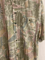 Vintage Sieden sticker grey abstract pattern large shirt