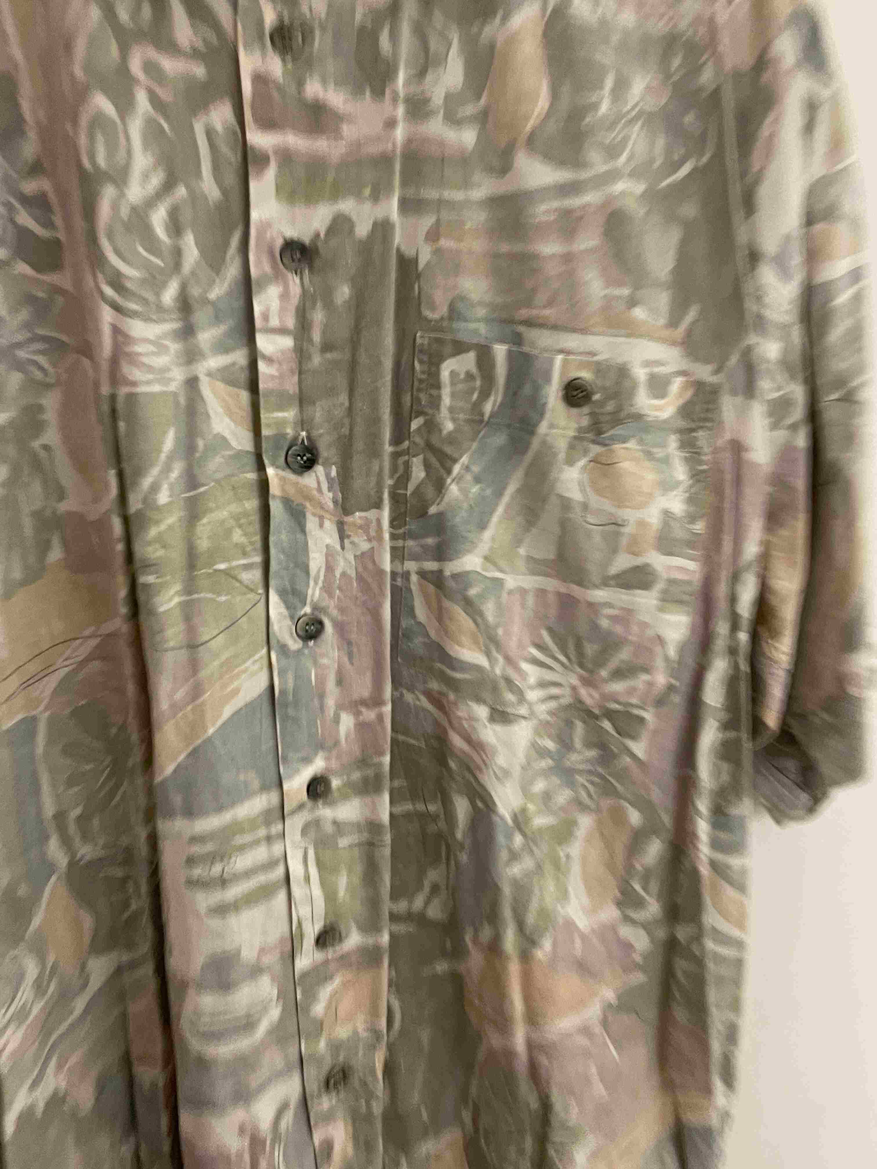 Vintage Sieden sticker grey abstract pattern large shirt