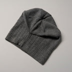 Gray knit beanie SKU 7257