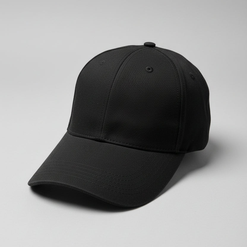 Black Mesh Snapback Trucker Hat SKU 7263