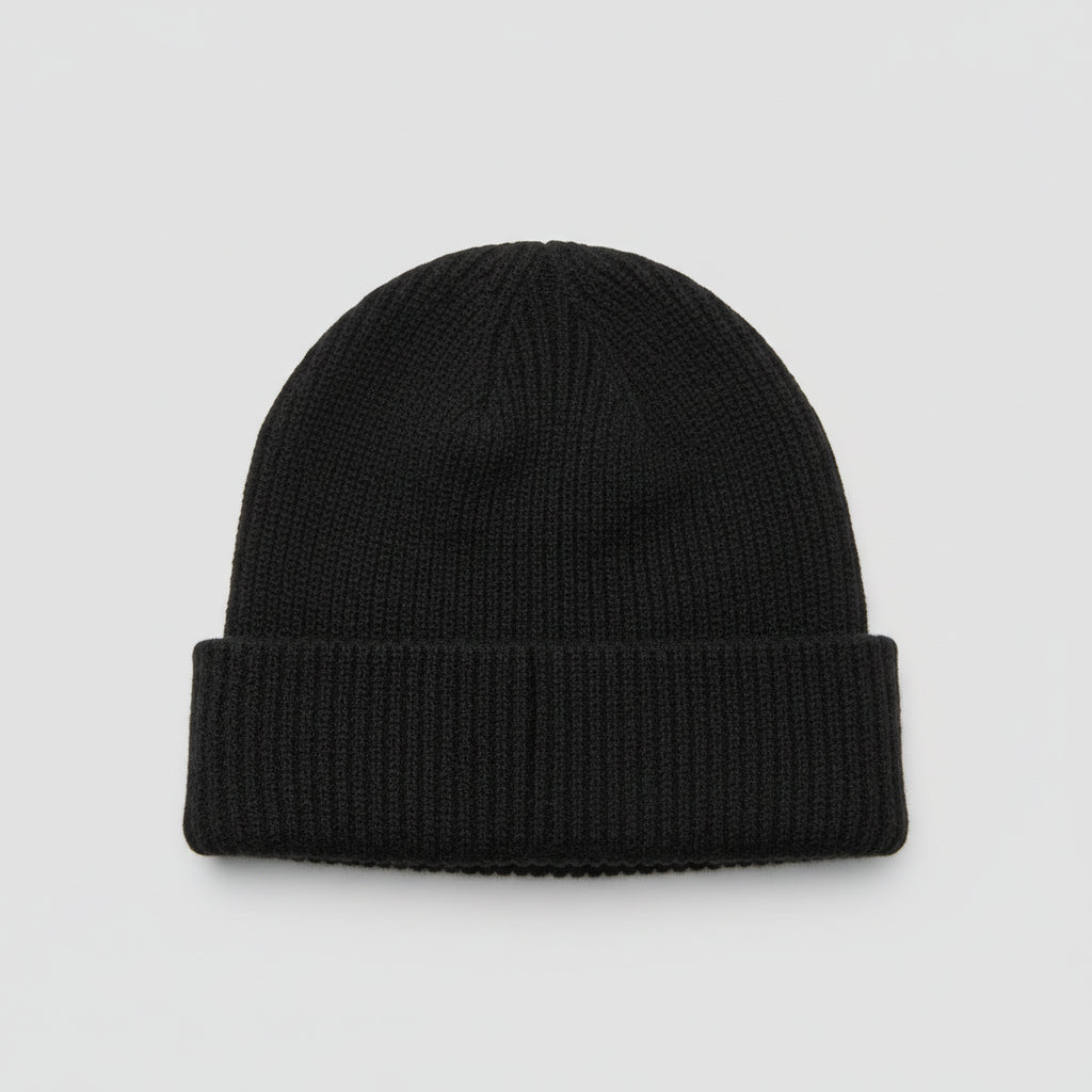 Classic Black Acrylic Beanie SKU 7265
