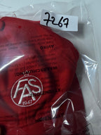 FAS log crest Galaxia Red baseball cap SKU 7267