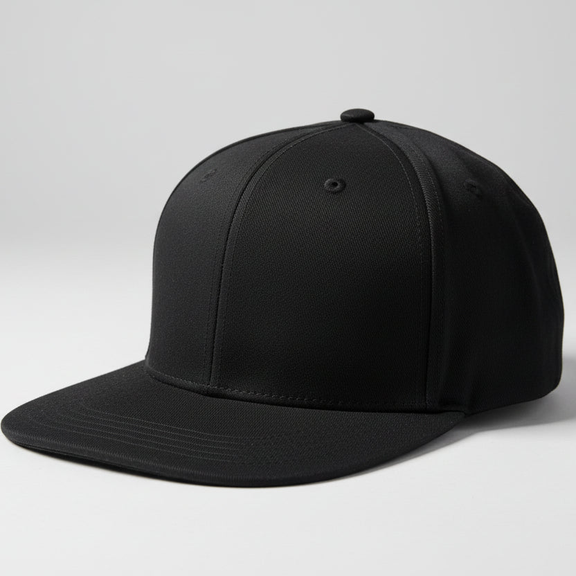 Sleek Black Adjustable Baseball Cap SKU 7269