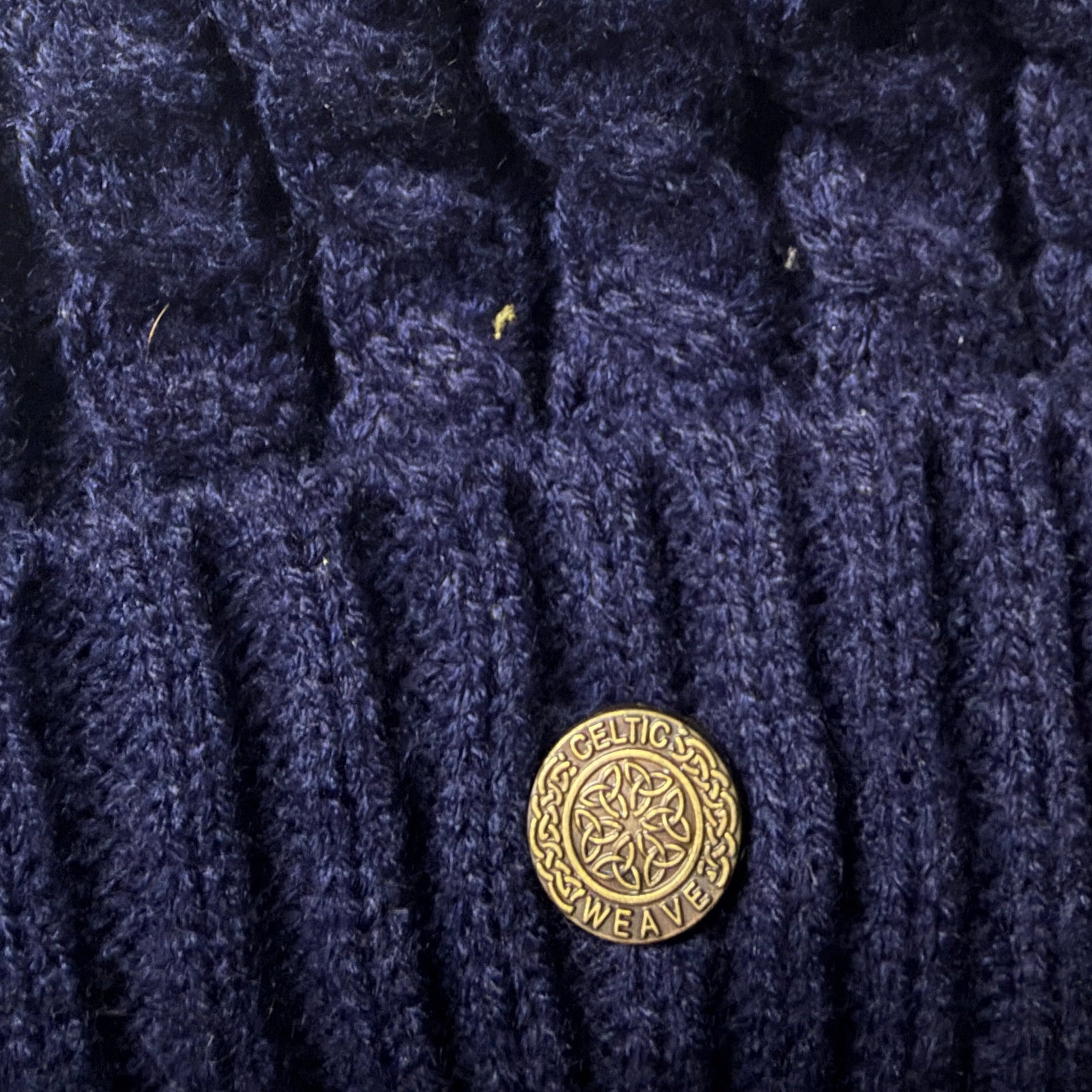 Celtics wear logo crest Navy Blue Rib-Knit Beanie SKU 7272
