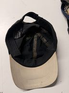 Classic Black & Beige Two-Tone Baseball Cap SKU 7273