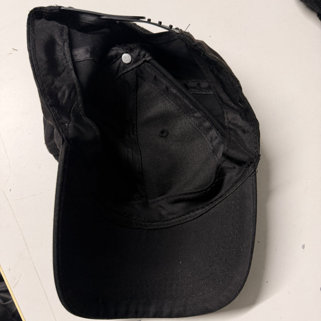 Black Baseball Cap SKU 7278