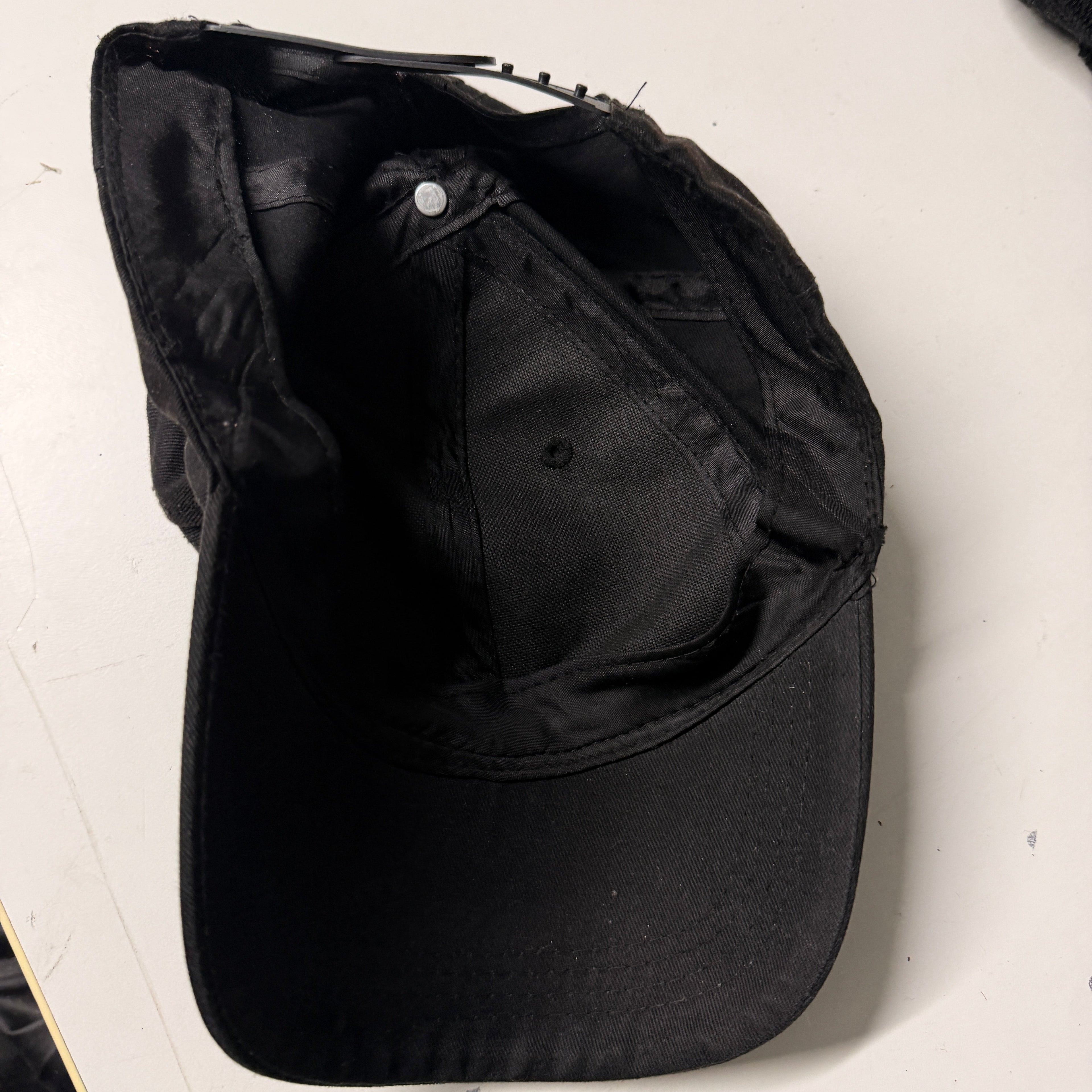 Black Baseball Cap SKU 7278