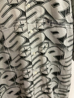 Vintage southpole grey printed pattern medium mens shirt