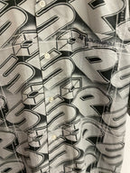 Vintage southpole grey printed pattern medium mens shirt