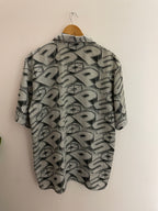 Vintage southpole grey printed pattern medium mens shirt
