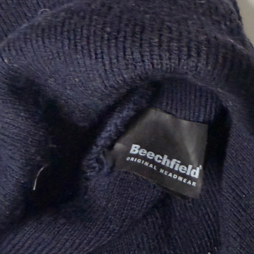 Beechfield original headwear navy unisex winter beanie SKU 7287