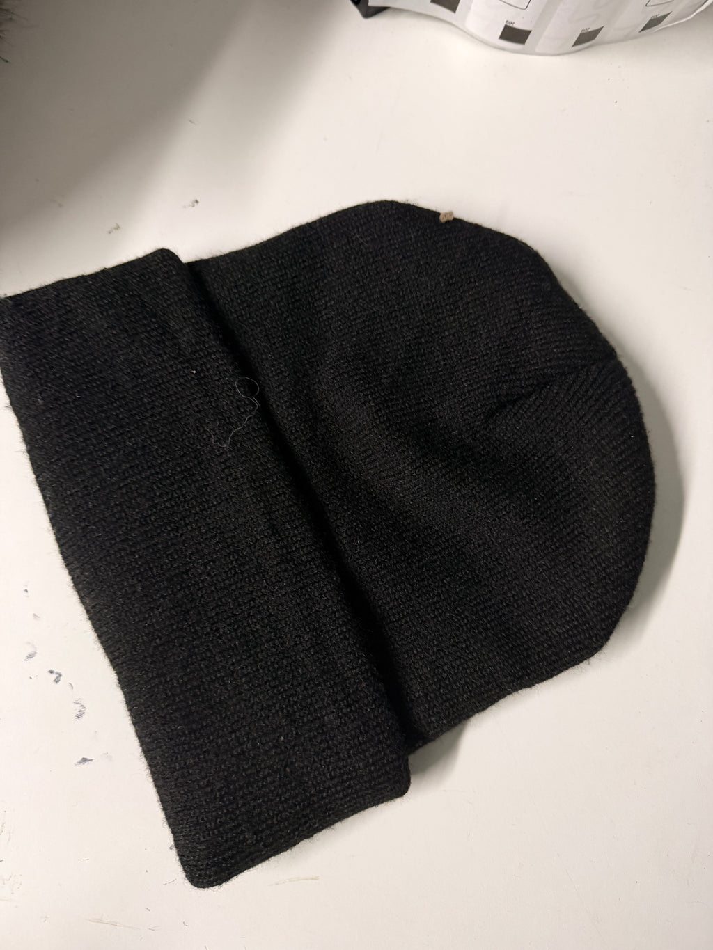 Black beanie SKU 7295