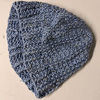 Blue Knit Beanie SKU 7300