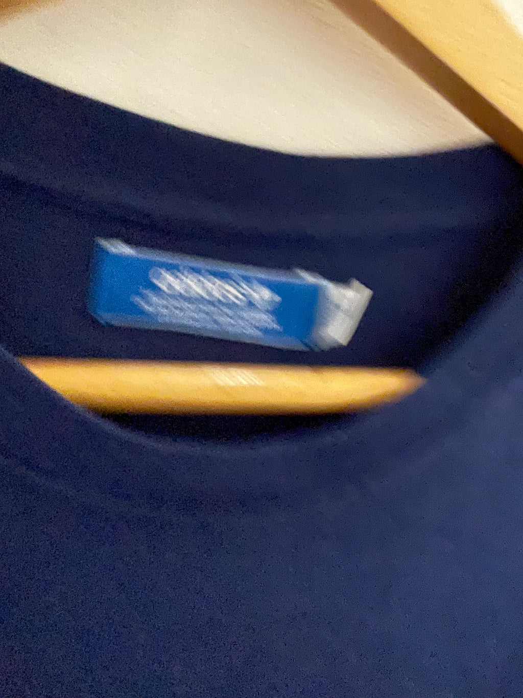 Vintage adidas blue small tshirt