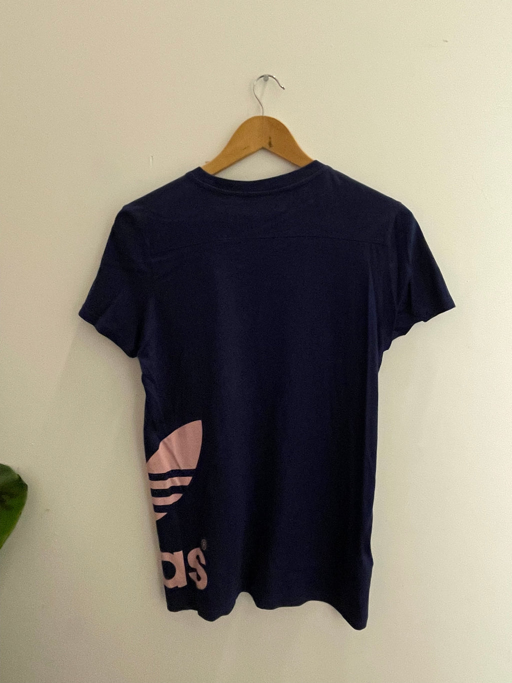 Vintage adidas blue small tshirt