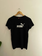 Vintage puma black large womens tshirt