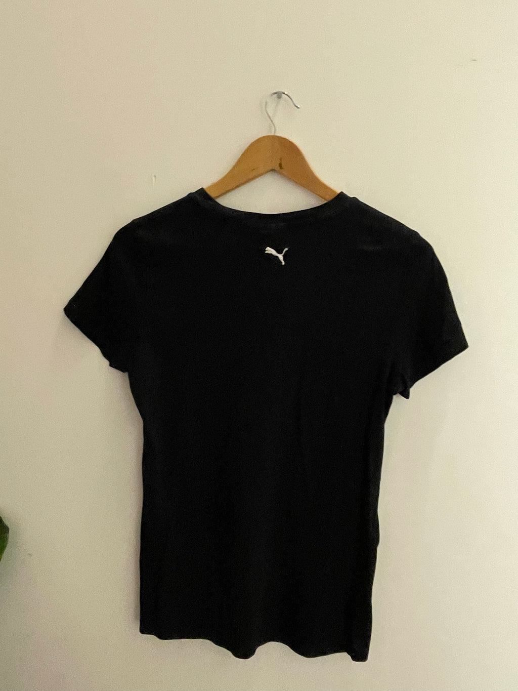 Vintage puma black large womens tshirt