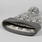 classic patterned knit beanie SKU 7314