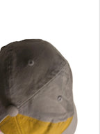 Yellow and Grey Two-Tone Baseball Cap SKU 7319