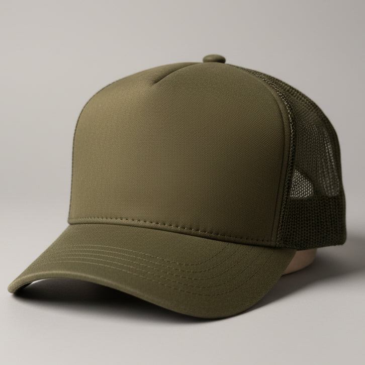 Soy Arte Olive Green Trucker Hat SKU 7321