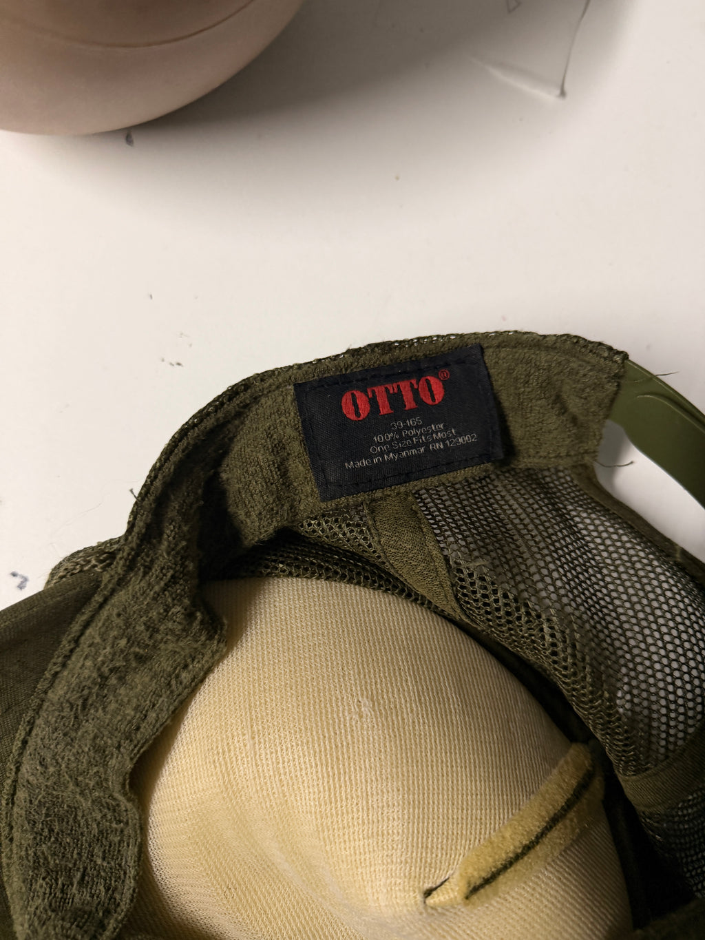 Soy Arte Olive Green Trucker Hat SKU 7321