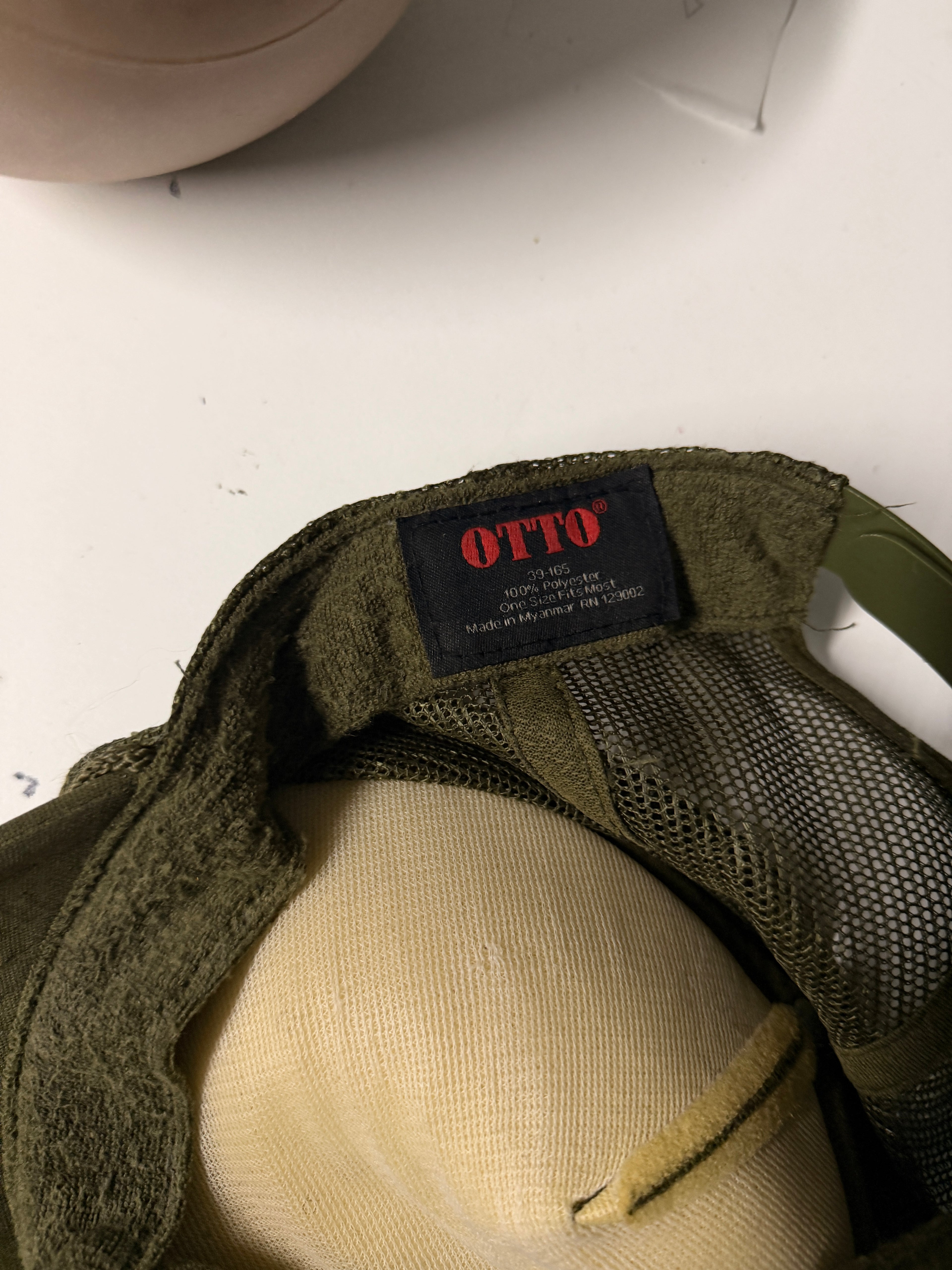 Soy Arte Olive Green Trucker Hat SKU 7321