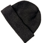 Black Knit Beanie SKU 7325