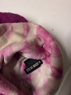 Purple and White Tie-Dye Steve Madden Beanie SKU 7327