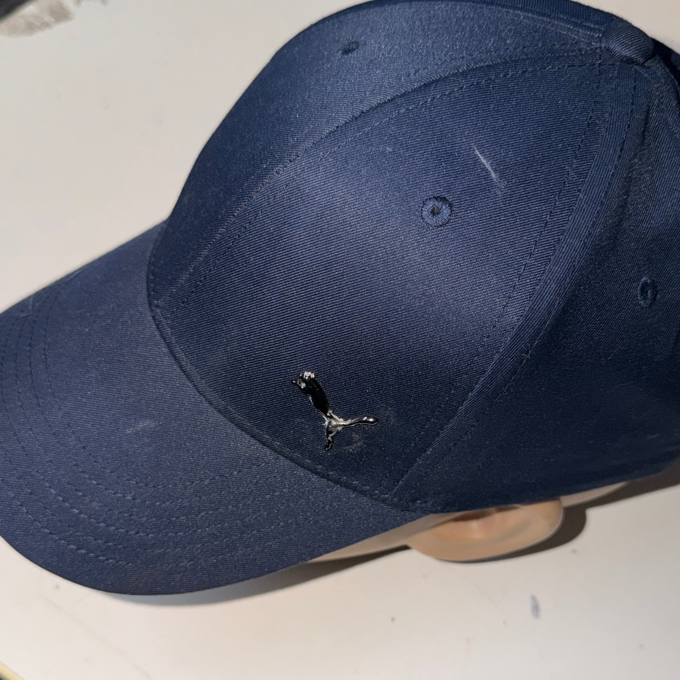 Navy Blue Puma Baseball Cap SKU 7331