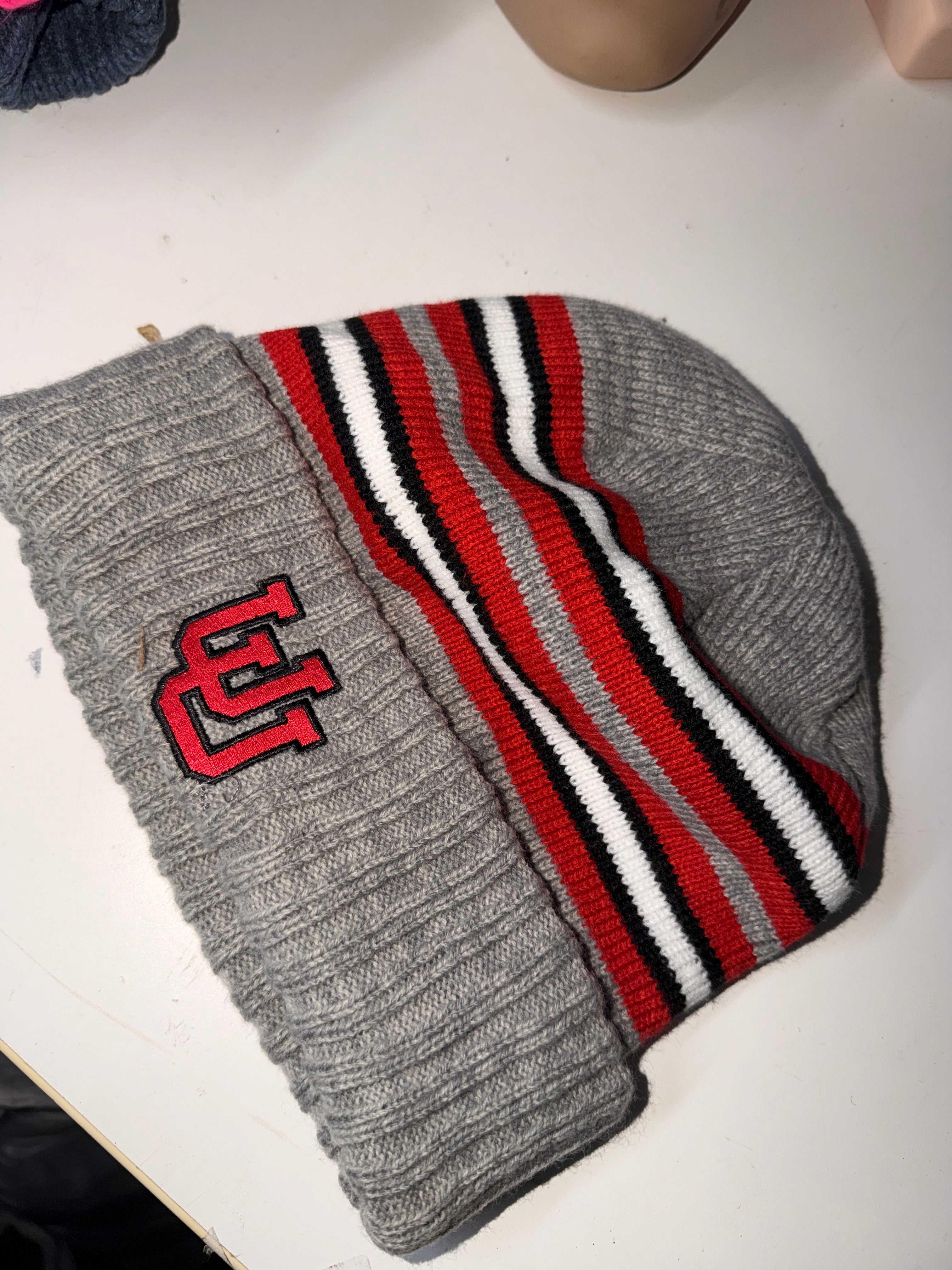 Classic Striped Knit Beanie SKU 7334