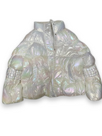 Rubynee Vintage y2k winter white puffer jacket