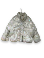 Rubynee Vintage y2k winter white puffer jacket