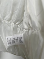 Rubynee Vintage y2k winter white puffer jacket