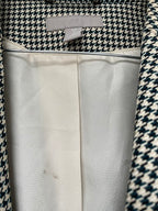 Rubynee Vintage y2k H and M Black and white Check Blazers